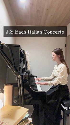 【J.S.Bach】Italian Concerto in F major, BWV 9711. Allegro | イタリア協奏曲 第一楽章