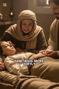 Jesus said "Talitha Koum" "Little girl arise". #foryou #motivation #biblestories #growyourfaith #God