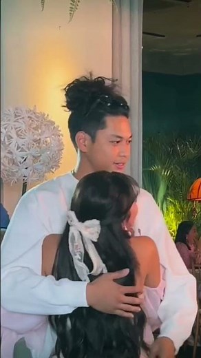 Ricci Rivero shows support for girlfriend Andrea Brillantes as he attends the launch of her Make-up.