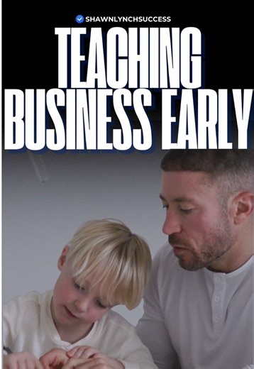 Now THIS is what your kids should be learning.💪🏻 If you’re new here - this is Shawn Lynch, a 9-figure entrepreneur and investor. He’s built multiple companies and helped thousands of people upgrade their wealth, mindset, and performance. For more exclusive insights and behind-the-scenes content from Shawn Lynch, hit follow