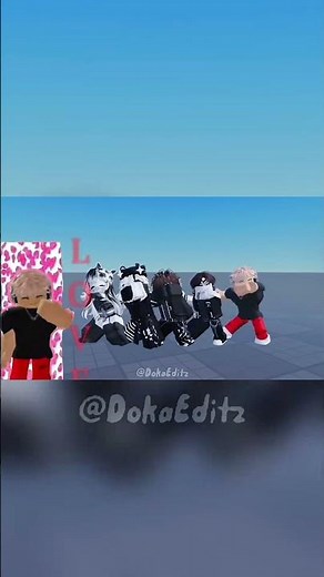 The Roblox Quintets || Kiss Kiss Kiss || #shorts #roblox #edit
