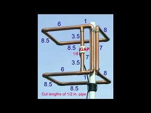 HOA stealth 2 meters antenna