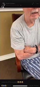 Old man at the nursing home