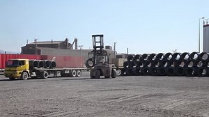 Container Handler Loading Truck Port Terminal Stock Footage Video (100% Royalty-free) 28736176 | Shutterstock