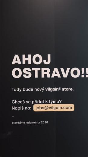 Kdo se dívá pozorně, ten ví 👀 @vilgainczsk míří do Karoliny. Otevíráme už 19. ledna 🌱 #forumnovakarolina #vilgain #comingsoon #ostrava #zdravyzivotnistyl | Forum Nová Karolina
