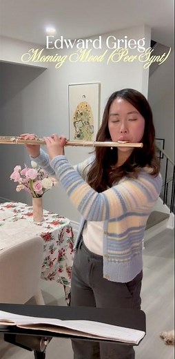 Morning Mood🌅—Edvard Grieg | Flute #flutemusic #フルート #grieg