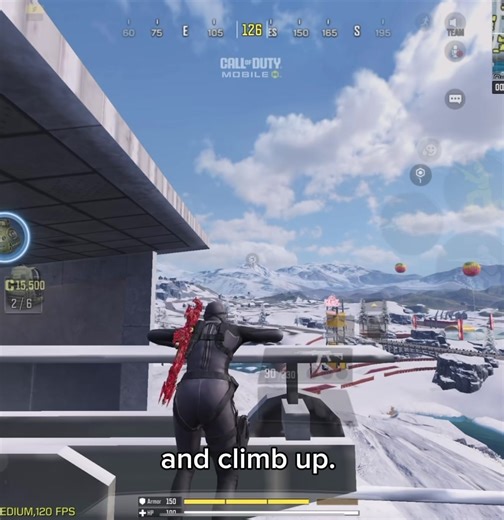New and easy way to get on the cable car roof on Isolated. #codm #codmobile #callofdutymobile