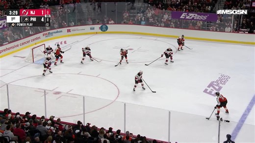 NJD@PHI: Allen with a great save against Noah Cates