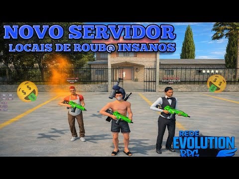 FAZENDO ROUB@ NO NOVO SERVIDOR RPG - REDE EVOLUTION - GTA SAMP ANDROID/PC