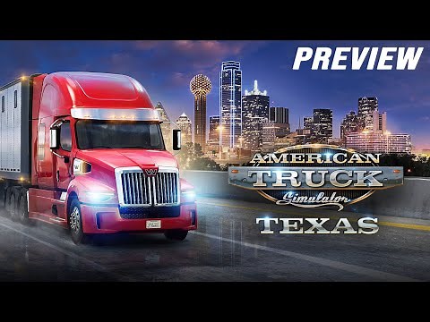 American Truck Simulator - Texas Early Access DLC Preview 🚨 First Look - Texas GAMEPLAY