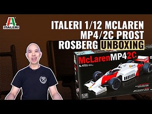 Unboxing an F1 Classic | Italeri 1/12 McLaren MP4/2C | #askhearns