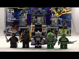 LEGO Teenage Mutant Ninja Turtles Shredder's Lair Rescue Review 79122