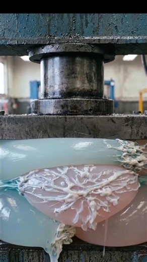 Toothpaste vs Gel Balls Crush 🪥🟢 Satisfying Liquid Flow Test! #viral #eyecatchy #shorts #satisfying