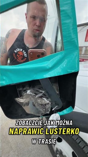 Repairing the mirror in a Ford Cruise America camper :) Motohome