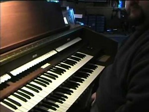 1972 Allen digital computer organ features demonstration