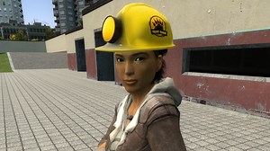 In Half-Life: Alyx, you can protect yourself from barnacles by wearing a hard hat