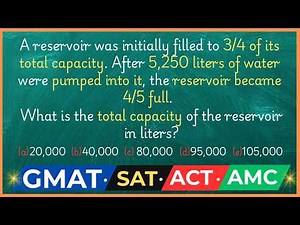 Fraction Word Problem That Most Students Get Wrong | GMAT, SAT, ACT, AMC Style