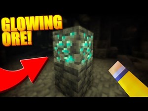 How to Get GLOWING ORES in Minecraft!! - BEST MINING HACK FOR MINECRAFT!!! Find Ores Easily!!!