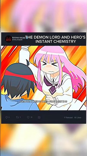 The Hero and Demon Lord’s Immediate Romance 🔥😆