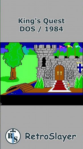 King's Quest Gameplay DOS