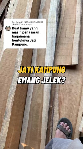 Jati Kampung: Jenis, Karakteristik, dan Kelebihannya untuk Furniture