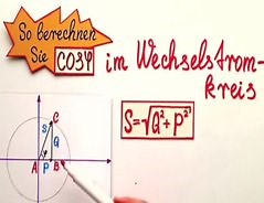 Cos phi berechnen - so geht's