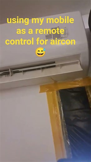 using android fone as remote control for aircon