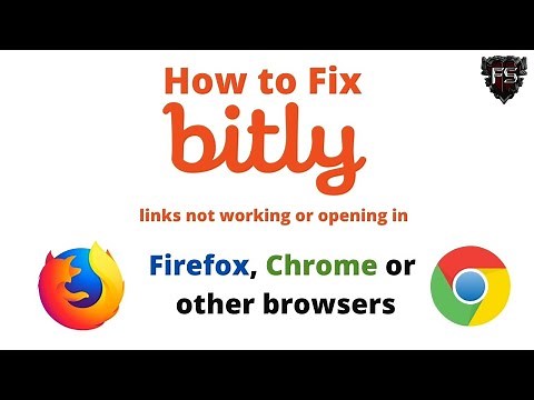 How to fix Bitly links not opening in Firefox or other browsers || FurtherSecrets