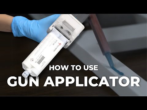 How to Load a Gun Applicator to Apply Two-Part Epoxy?