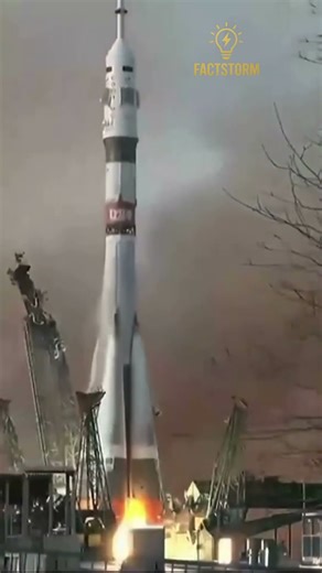 US & Russian Astronauts Begin 8-Month ISS Mission/@factstorm-o5p#fyp#viral#spaceexploration