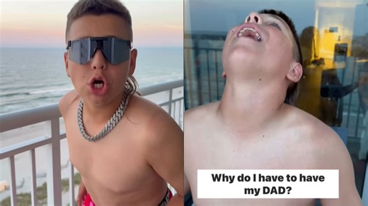 "We hate your dad too don’t worry": Fans react to Baby Gronk's "I hate Father's Day" monologue on IG