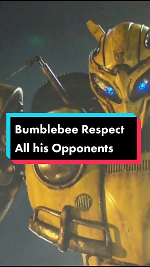Bumblebee's Respectful Fighting Style in Transformers