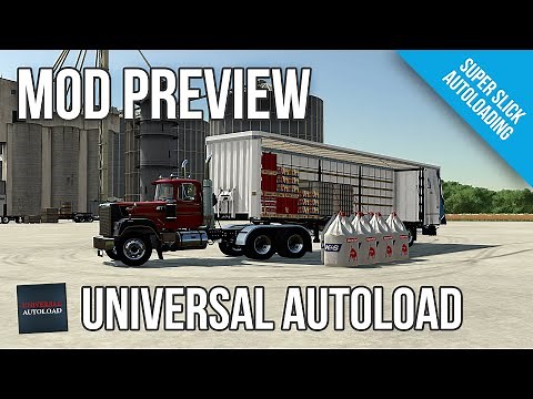 Mod Preview - Universal Autoload Looks Fantastic! - Farming Simulator 22