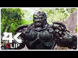 Optimus Prime Vs Primal - Fight Scene | TRANSFORMERS 7 RISE OF THE BEASTS (NEW 2023) Movie CLIP 4K