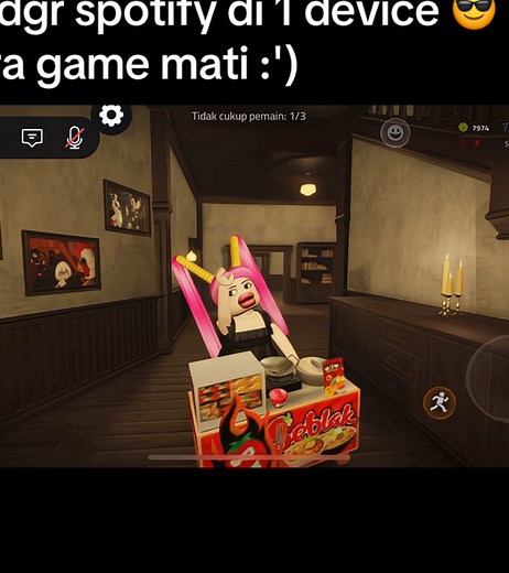 Cara On Mic Di Roblox Sambil Denger Spotify