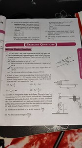 Springs in Series: If springs are connected in Series, on elong... | Filo
