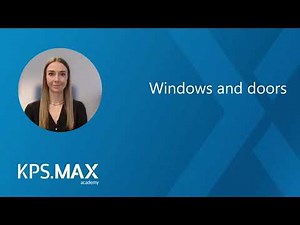 Windows and doors in KPS.MAX