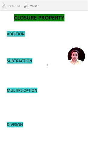 Ektaa Rathore on Instagram: "Closure Property of Whole Numbers Explained! Did you know that whole numbers are closed under addition and multiplication? Let's break it down! Closure under Addition: When you add any two whole numbers, the result is always a whole number. Example: 3 + 5 = 8 (which is a whole number) Closure under Multiplication: When you multiply any two whole numbers, the result is always a whole number. Example: 4 × 7 = 28 (which is a whole number) What about Subtraction and Divi