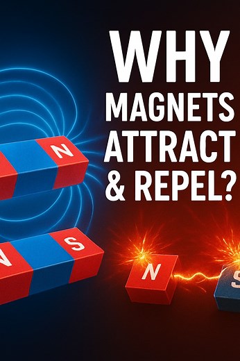 1.4K views | Why Do Magnets Attract and Repel? Magnets seem like magic, but it’s all physics! Opposite poles pull together, same poles push apart — all because of invisible magnetic fields. Watch this quick 48-second explainer to understand how magnets really work! #magnet #physics #science #physicsfacts #sciencefacts #facebookreel | Prasun Barua | Facebook
