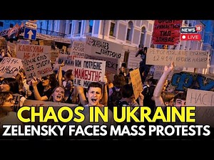 LIVE | Ukraine Protests Against Zelensky | Ukraine News | Ukraine War | Zelensky News Today | N18G