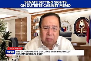 #TheChiefs | The Senate will question President Rodrigo Duterte's memorandum barring Cabinet secretaries from attending the Blue Ribbon Committee hearings on Pharmally Pharmaceutical Corporation's pandemic deals with the government. | ONE News