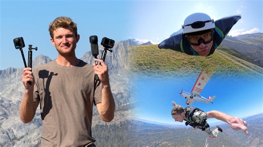 The Ultimate Guide To How I Film My Wingsuit BASE Jumps The question I get more than anything else: “Who’s filming these jumps?” Spoiler, it’s me! In this video I break down exactly how I capture my wingsuit BASE jumps, skydives, and everything in between. From cameras and settings to unicorn mounts (yes, they exist), I’m sharing the full setup that makes my footage possible. Here’s what you’ll learn: - The filming styles I use for jumps - Camera setups: selfie stick, double cameras, horizontal 