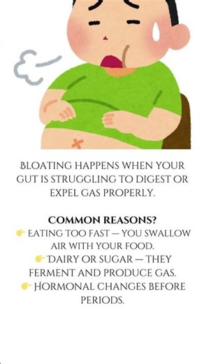 REASONS OF BLOATING