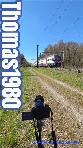 Zugsichtung in Mellingen! 🚄 SBB Action an der Hauptstrecke | Schweiz #shorts