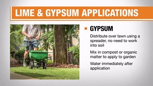 Types of Lime & Gypsum for Soil