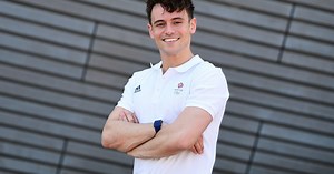 Diving superstar Tom Daley competing for gold today