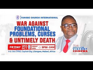 WAR AGAINST FOUNDATIONAL PROBLEMS, CURSES, AND UNTIMELY DEATH || 10th OCTOBER 2025 ||