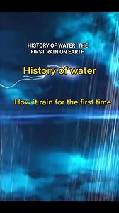 104K views · 1.4K reactions | THE FIRST RAIN ON EARTH Billions of...