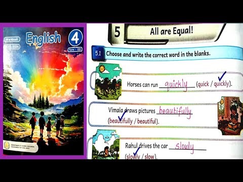 4th Standard English Workbook Term-3 Unit-5 All Are Equal and FA(b) Answers 2025-26 ‪@illanthendral7‬