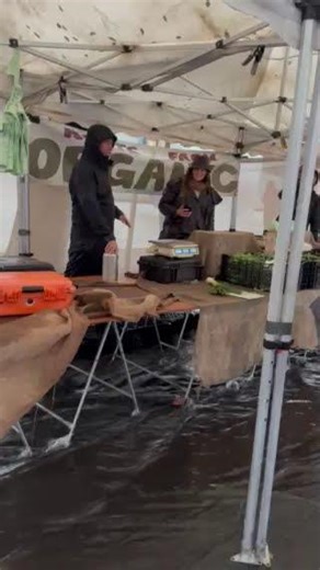 Santa Barbara Farmers Market Flooding